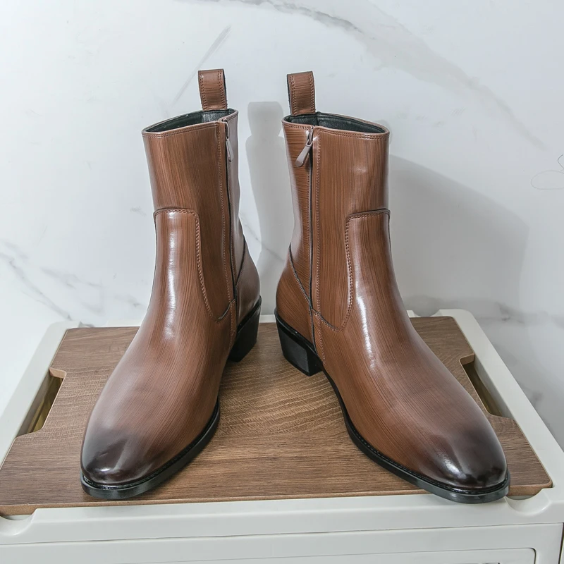 Classic Comfy Ankle Boots Bota - Men'S Fashion News review and price
