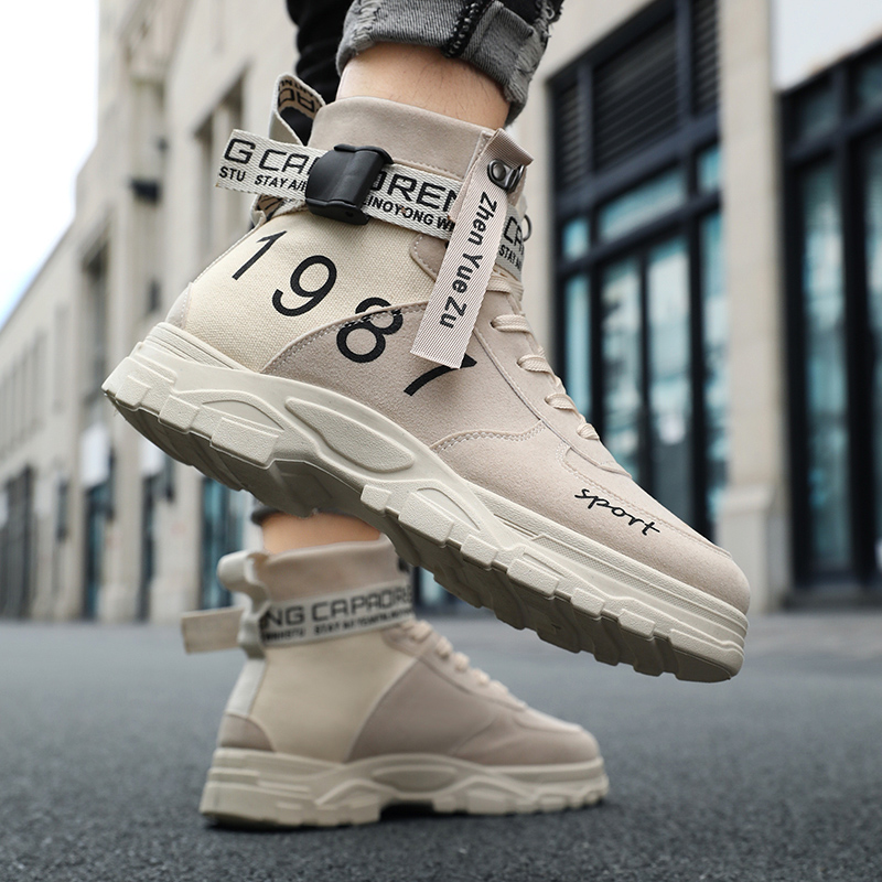 Men's Solid Color High-Top Fas - Men'S Fashion News review and price