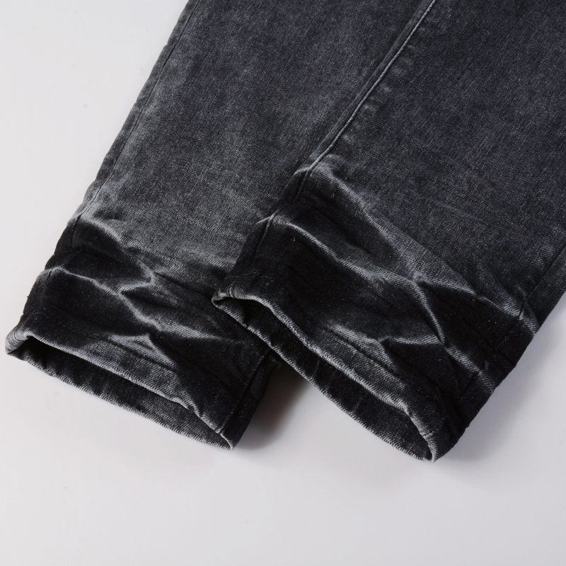 Y2K Fashion Men's Slim Fit Str - Men'S Fashion Grey Jeans review and price