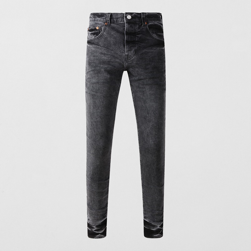 Y2K Fashion Men's Slim Fit Str - Men'S Fashion Grey Jeans review and price