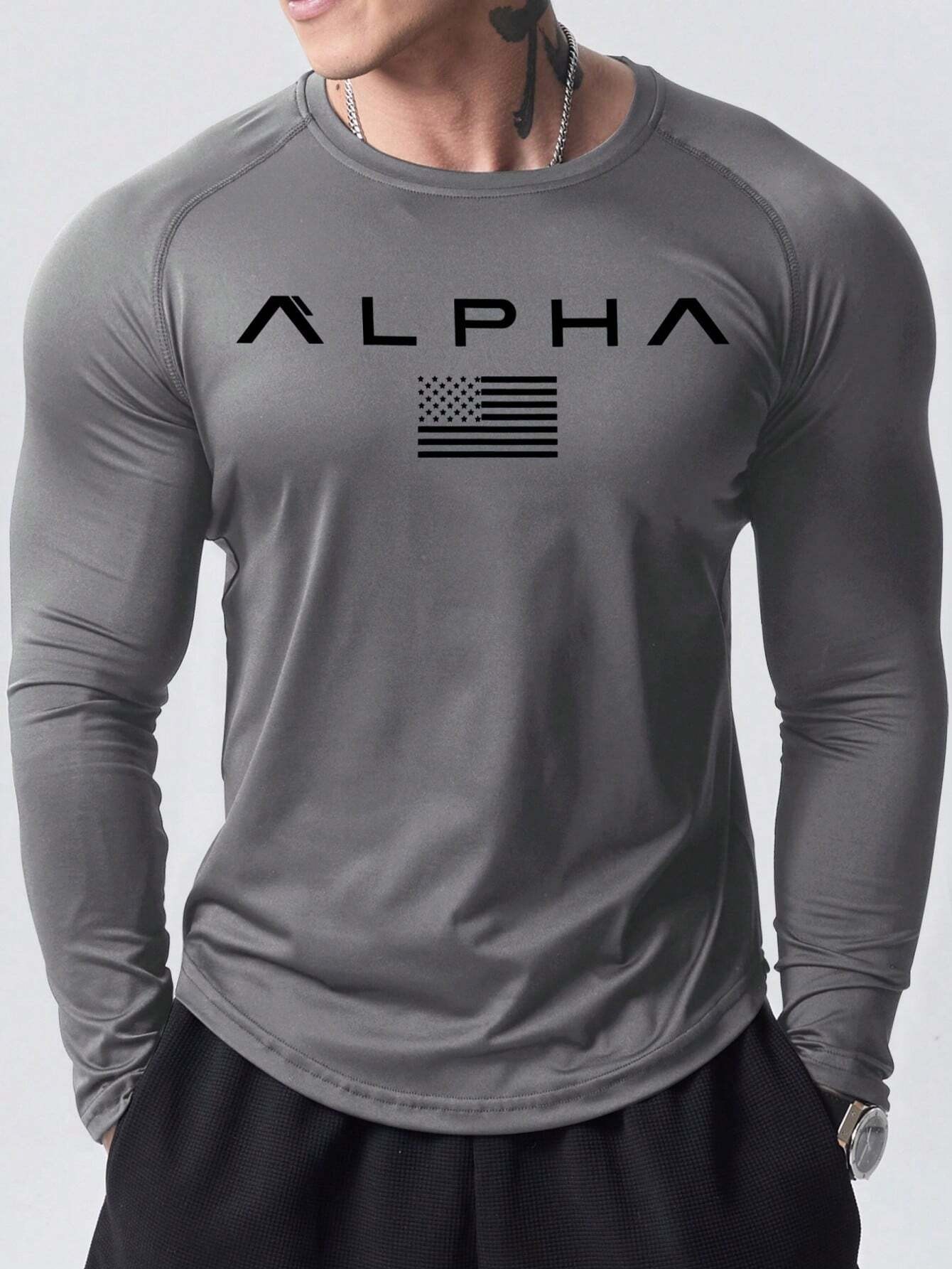 New men's long-sleeved T-shirt - Men'S Fashion T Shirts review and price