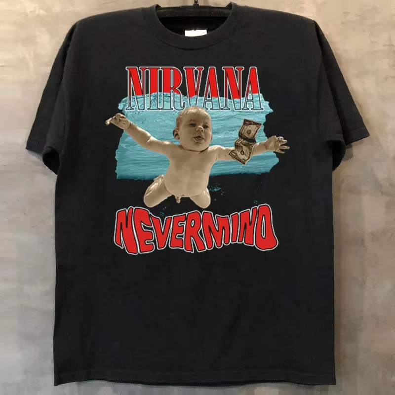 Nirvana Nevermind Funny Classi - Poster Men Fashion review and price