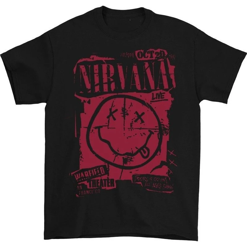 Nirvana Nevermind Funny Classi - Poster Men Fashion review and price