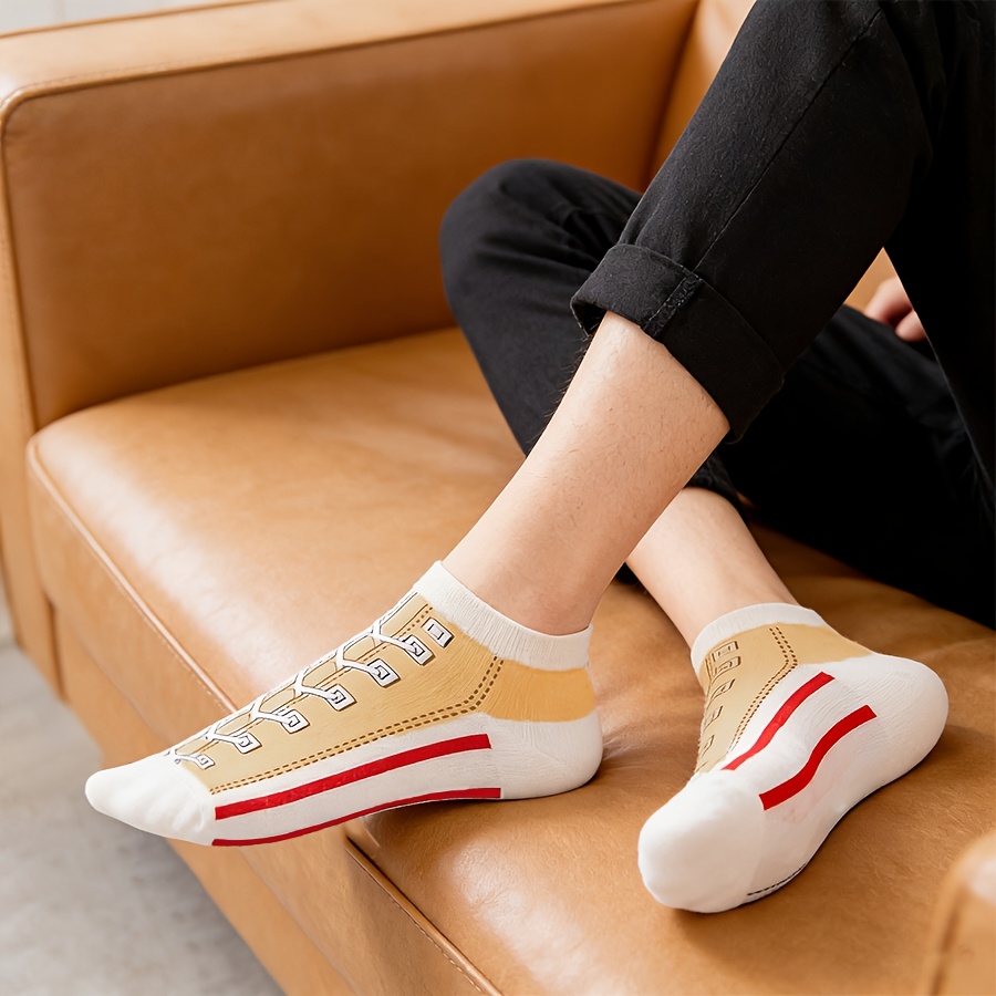5 Pairs Men Summer Thin Cotton - Socks Ankle Men review and price