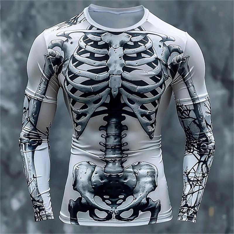 3D Print Skeleton Skulls Patte - Men'S Fashion T Shirts review and price