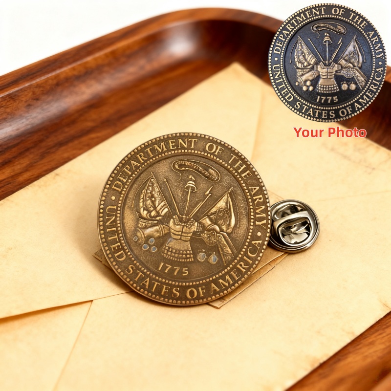 Custom Photo Brooch Personaliz - Men'S Fashion With Hat review and price
