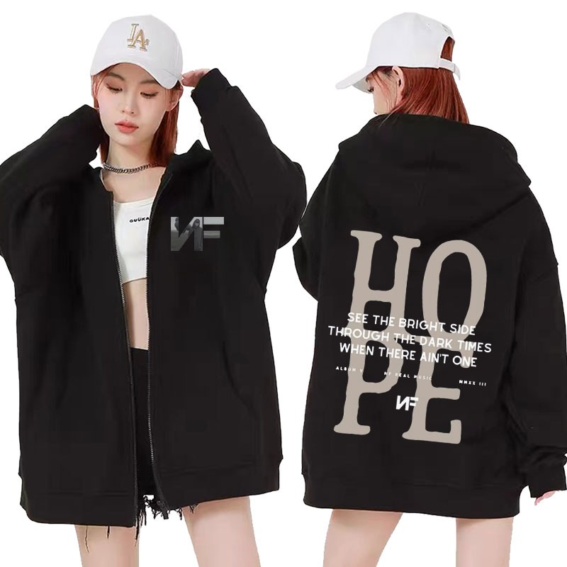 Rapper NF Hope Tracklist Zippe - Mens Fashion Zip Up Hoodies review and price