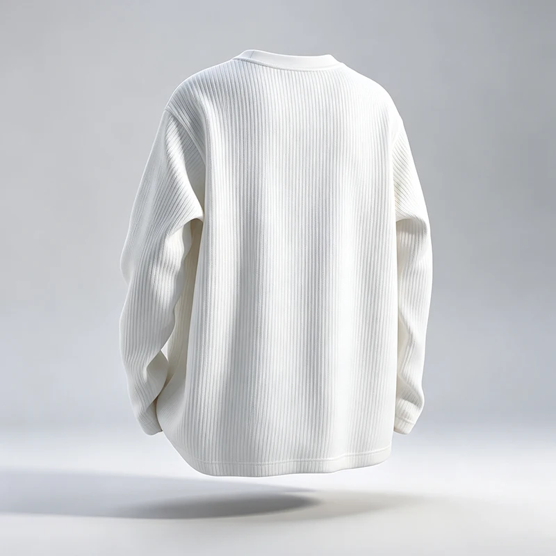 Men Vertical Ribbed Crew Neck  - Men'S Fashion T Shirts review and price