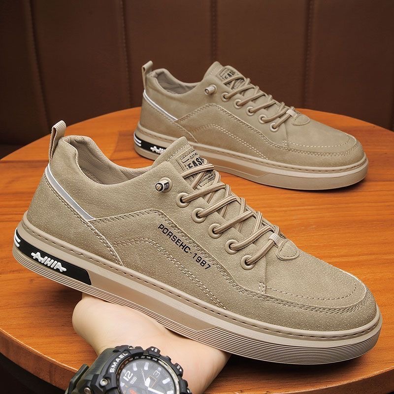 2026 New Mens Soft Leather Whi - Mens Fashion Trainers review and price
