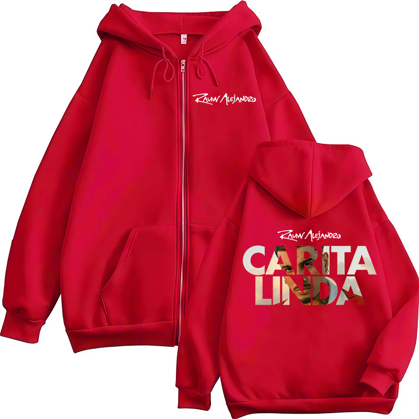 Rauw Alejandro Carita Linda 20 - Mens Fashion Zip Up Hoodies review and price