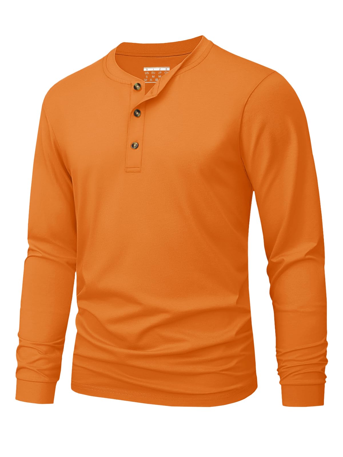 Men's Henley T-Shirt Simple So - Mens Fashion Clothes review and price