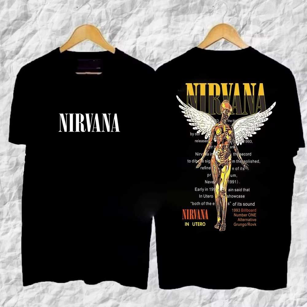 Nirvana Rock Band Classic Albu - Poster Men Fashion review and price